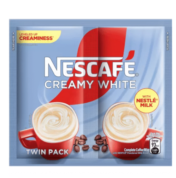 Nescafe Coffee Creamy White Twin Pack 40g