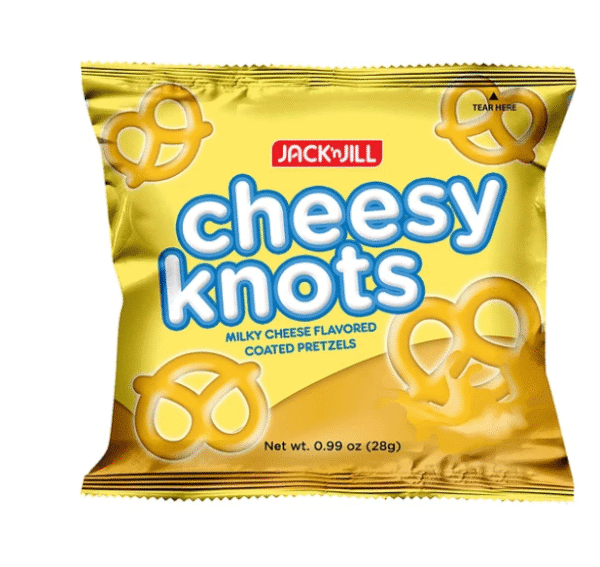 Jack & Jill Pretzel Cheesy Knots 28g